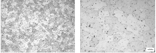 圖6-65 2A10鉚釘成品熱處理的金相組織