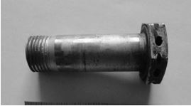 圖11-128 斷裂件宏觀(guān)形貌 圖11-128 斷裂件宏觀(guān)形貌