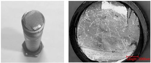 圖11-129 斷裂件斷口宏觀(guān)形貌 圖11-130 斷面宏觀(guān)形貌 圖11-129 斷裂件斷口宏觀(guān)形貌 圖11-130 斷面宏觀(guān)形貌